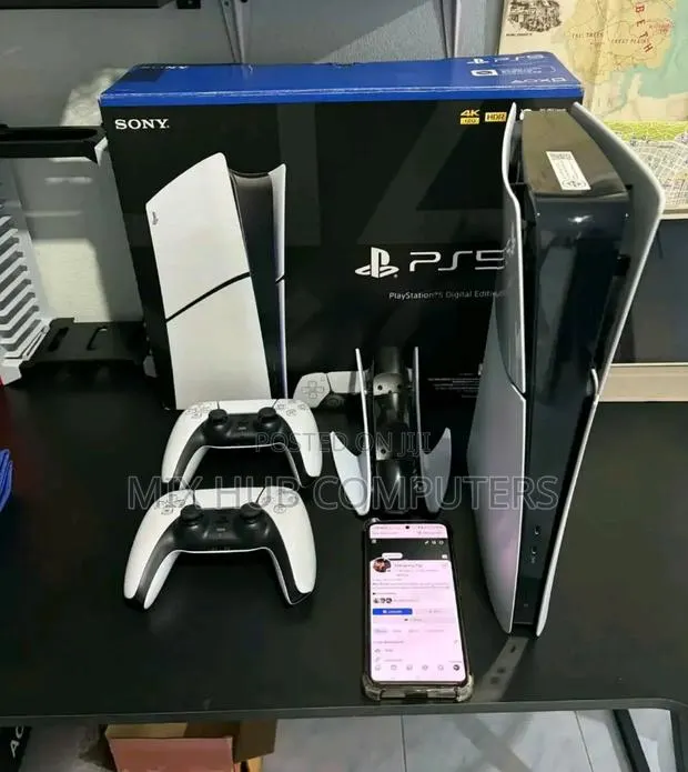 Play Station 5 Slim With 11 Games · Photo 1