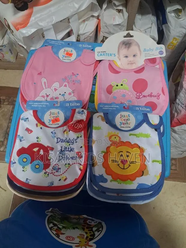 Colourful Baby Bibs ( 3 Pieces in a Pack) · Photo 1