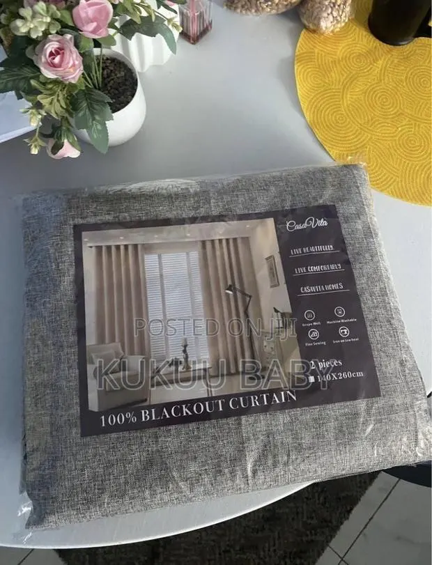 Heavy Uk Black Out Curtains for Sale · Photo 1