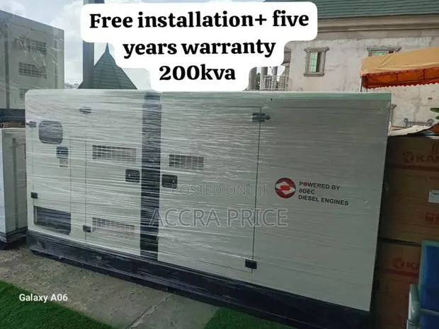 Seminal 200kva Uk Perkins Diesel Generator Uk Perkins Silent · Photo 1
