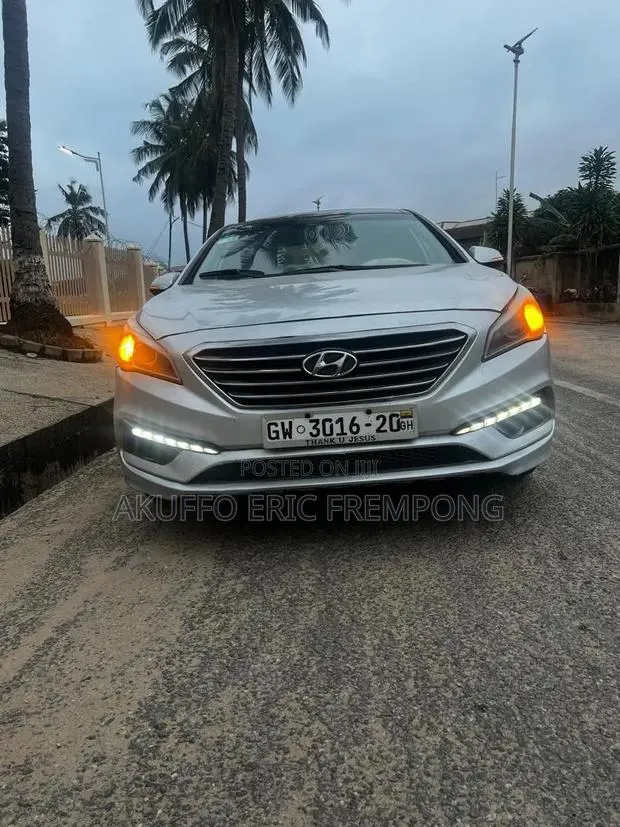Hyundai Sonata 2015 Silver · Photo 1