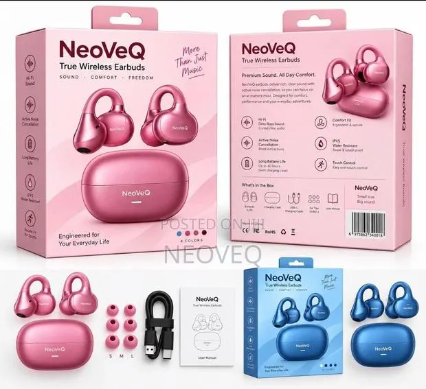 NeoVeQ Quality Ear Buds W/Noise Cancellation · Photo 1