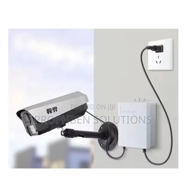 Mini UPS Battery Power Backup for CCTV Camera and Router - Black · Photo 1