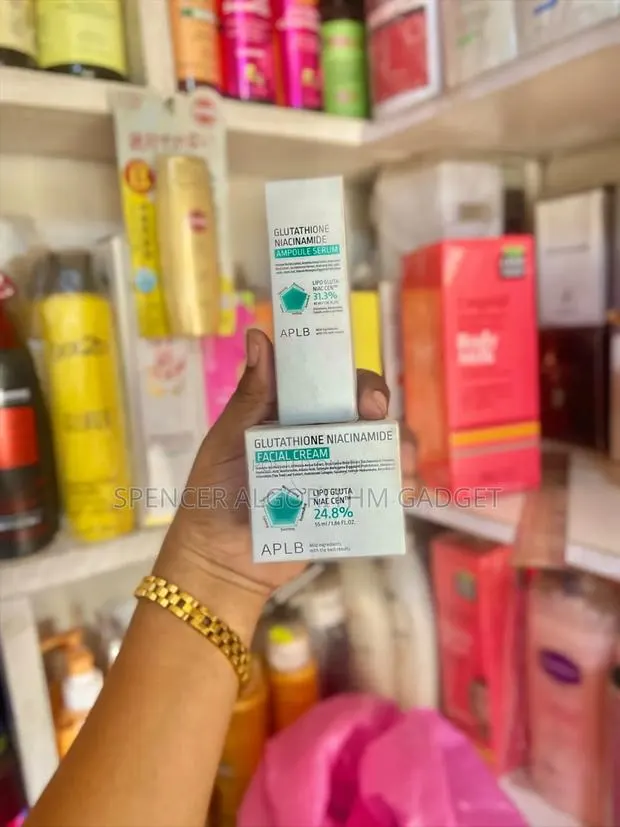 APLB Glutathione Niacinamide Facial Cream and Serum-180gh Each · Photo 1