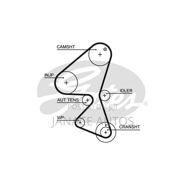 Citroën Ford Mazda Peugeot Toyota Gates 5587xs Timing Belt · Photo 1