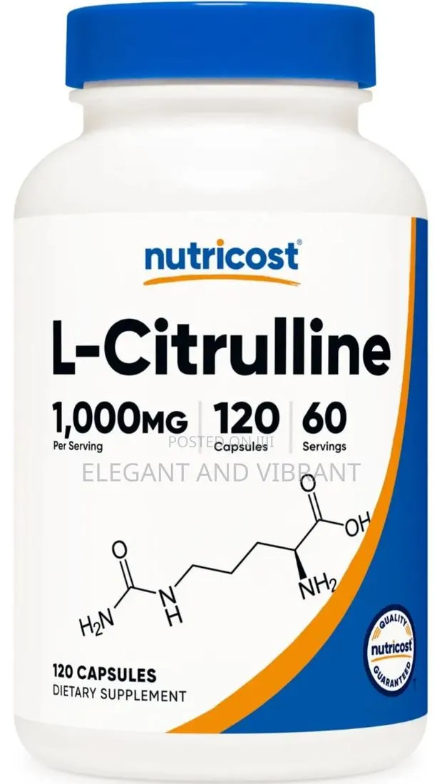 L-Citrulline 500mg, 120 Capsules , · Photo 1