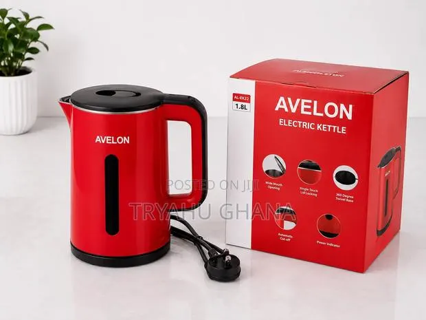 Shop the Avelon Electric Kettle Online in Ghana-Tryahu Kettle Price · Photo 1