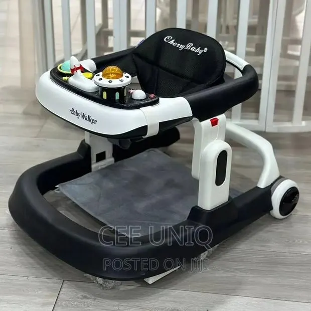 Adjustable 4 in 1 Baby Walker With Music and Push Walker · Photo 1