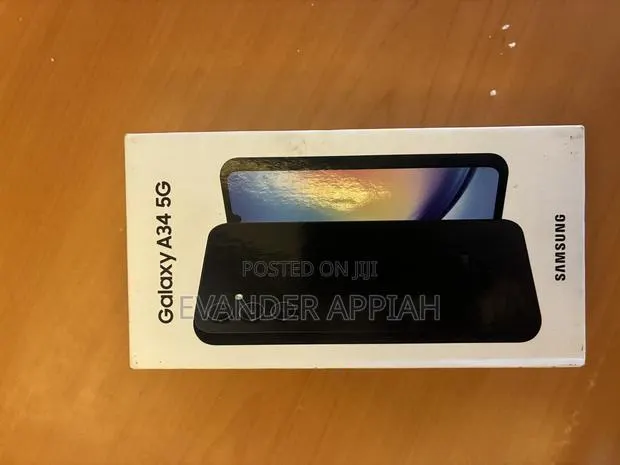 New Samsung Galaxy A34 5G 128 GB Black · Photo 1