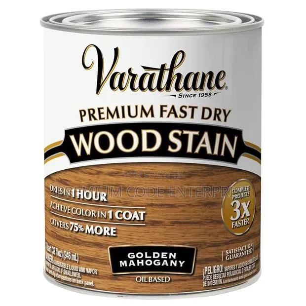 Varathane Golden Mahogany Wood Stain – 1l · Photo 1