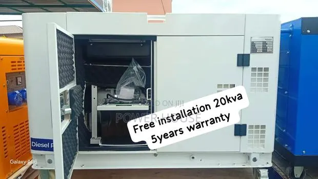 Power Supply With the High-Performance Perkins 20kva Generator · Photo 1