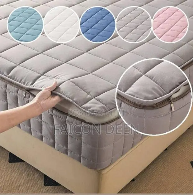 Secure Fit ,Superior Comfort(All Round Cotton Zipper Mattres Protector · Photo 1