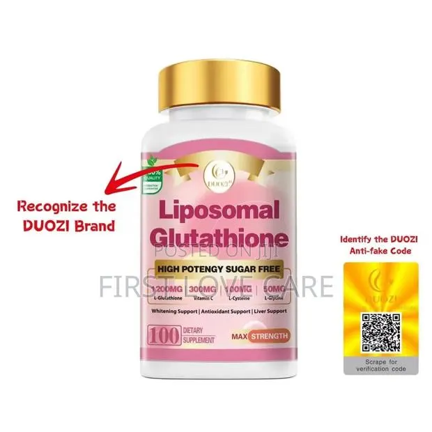 DUOZI Liposomal Glutathione Softgels – Advanced Skin Whitening · Photo 1