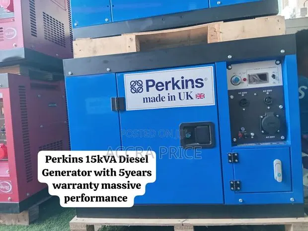 Perkins 15kVA Diesel Genset – Excellent Performance for Businesses · Photo 1