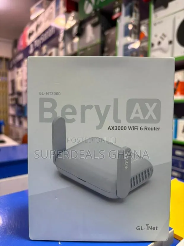 GL.iNet GL-MT3000 (Beryl AX) Pocket-Sized Wi-Fi 6 · Photo 1