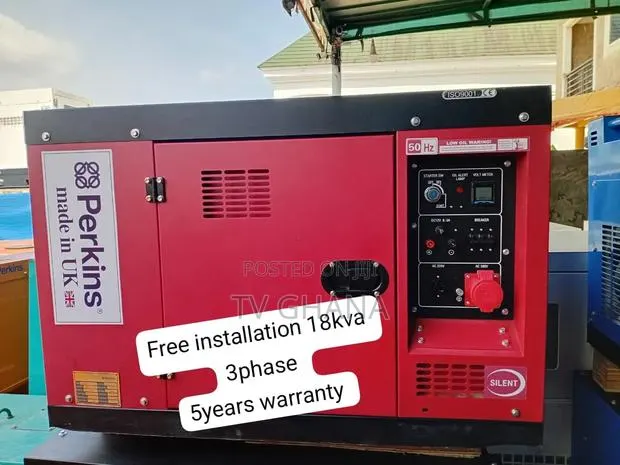 Perkins 18kVA Diesel Genset – Ideal for Commercial 18kva 3phase · Photo 1