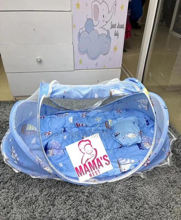 Baby Foam Comfy Bed With Net