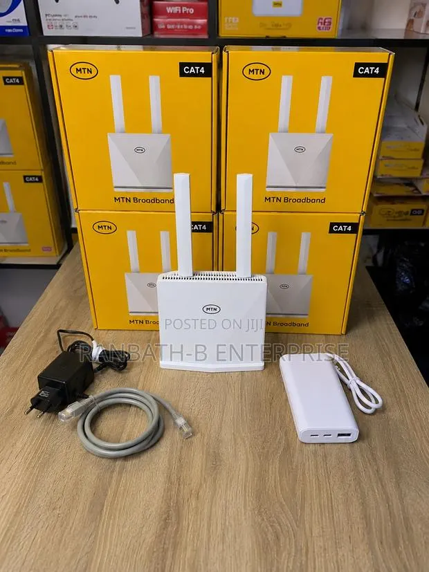 Original MTN CAT4 Router – Reliable Everyday Internet · Photo 1