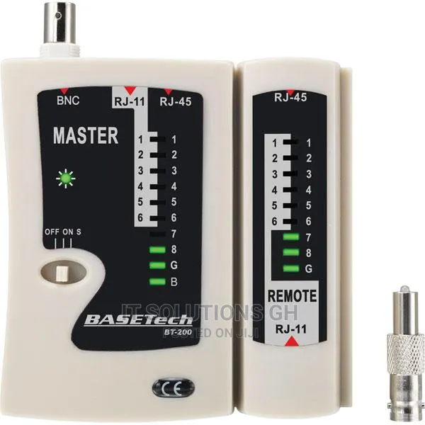 Bnc,Rj11 And Rj45 Cable Tester