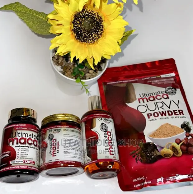 Ultimate Maca Pills, C4 Cream, C4 Serum Oil Set · Photo 1