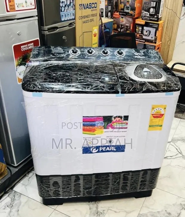 Unique Pearl 12kg Twin Tub Washing Machine(Semi-Auto) · Photo 1