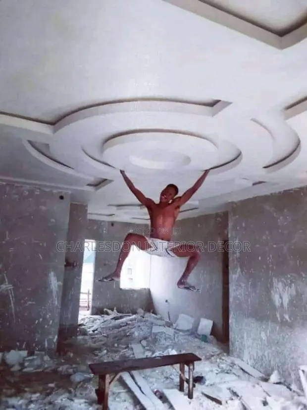 Gypsum Ceiling Design for Sitting Room · Photo 1