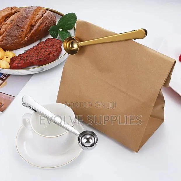2 in 1 Coffee Measuring Spoon and Sealing Clip · Photo 1