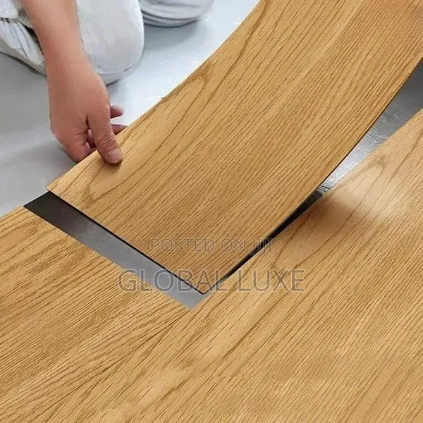 Self-Adhesive Floor Sticker Tiles – Waterproof PVC Flooring · Photo 1
