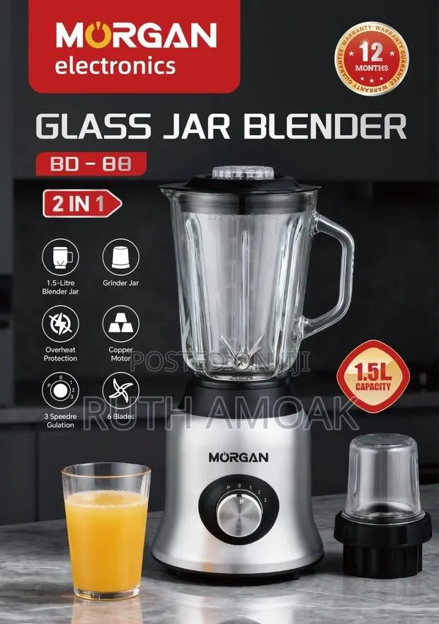 2in1 Glass Blender · Photo 1