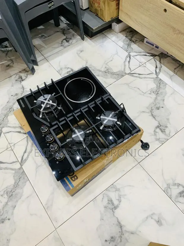 Kenwood Gas Electric Cooker Built in 3-1 Stove 60cm Black · Photo 1