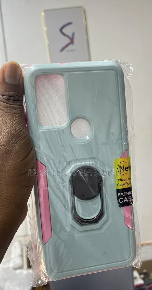 Motorola Moto G Power 2022 Protective Phone Case (Mint Green Pink) · Photo 1