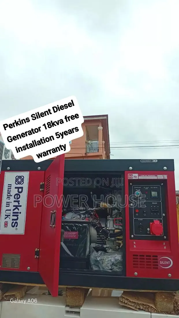 Strong Perkins 18kVA Generator for Every Need
Original UK Perkins · Photo 1