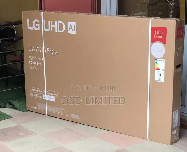 Upgrade to the Big Screen: Brand New LG 75" UHD Smart TV on Sale! · Photo 1