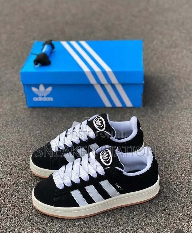 Adidas Campus Black/White · Photo 1