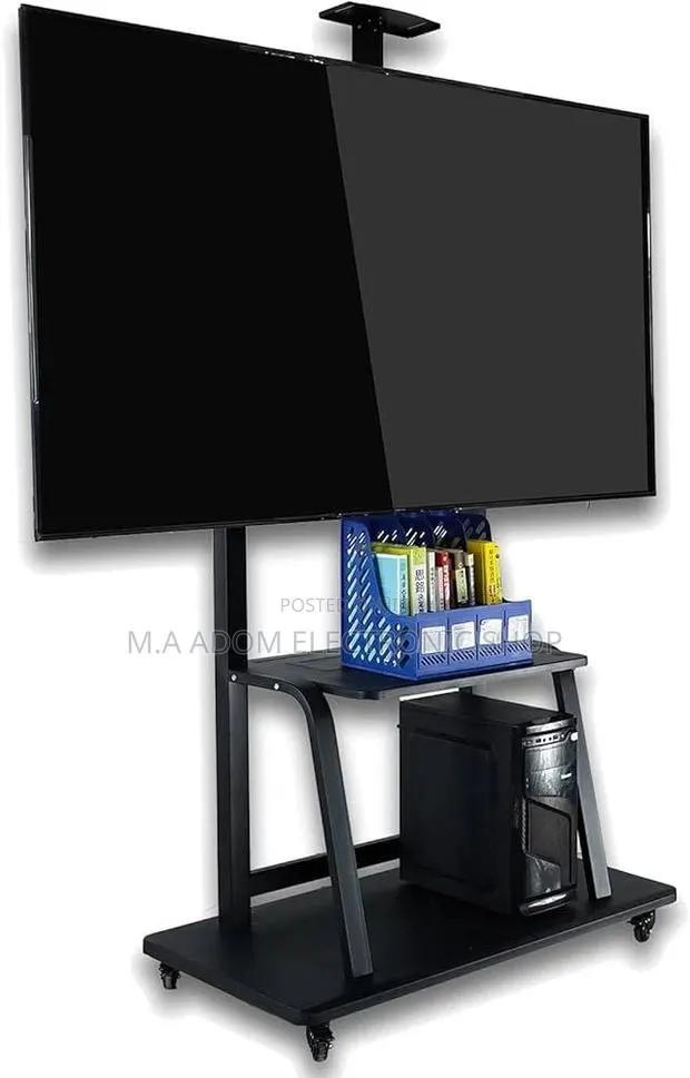 Mobile Stand for 32"-75" Tvs:Versatile Stylish for Any Space · Photo 1