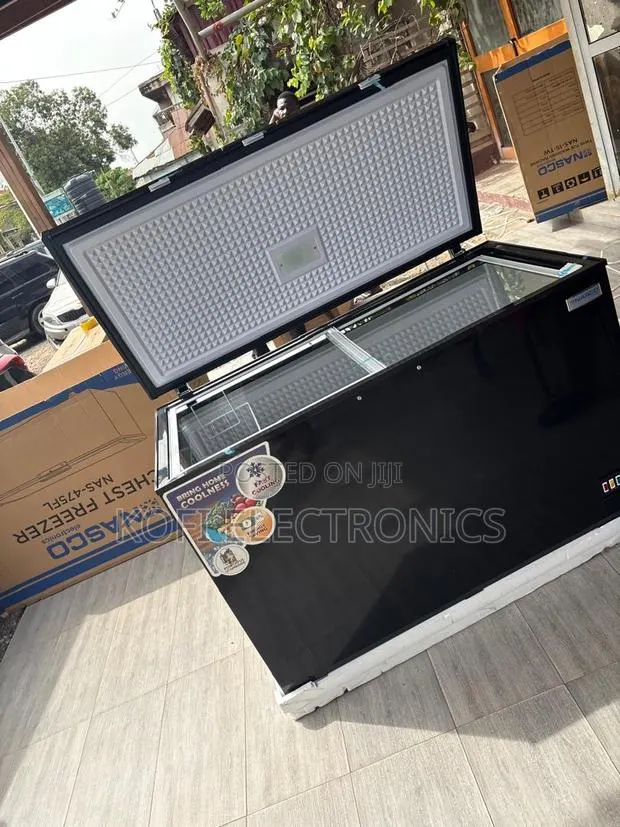 Nasco 400l Black Chest Freezer Spacious, Energy-Saving Reliable · Photo 1