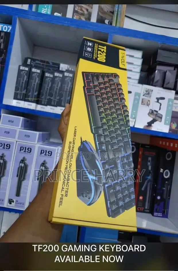 TF200 Gaming Keyboard With Mouse · Photo 1
