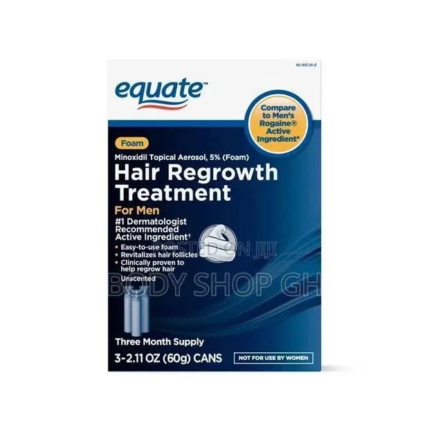 Equate Minoxidil 5% Foam for Men(For Receding Hairlines ) · Photo 1