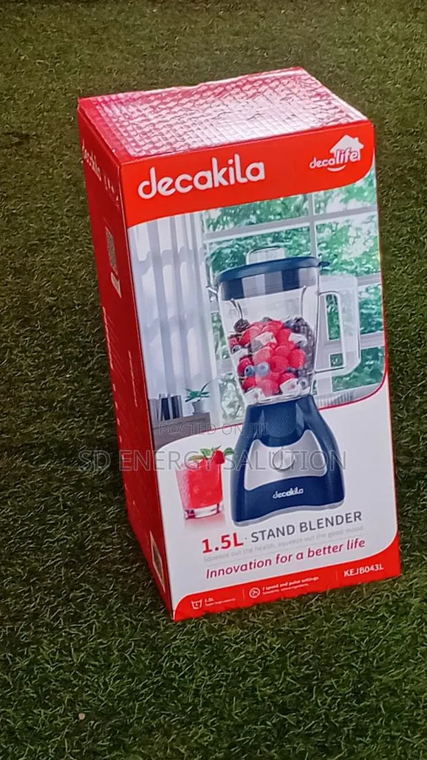 Decakila Kitchen Blender 1.5l – Fast Efficient Blending · Photo 1