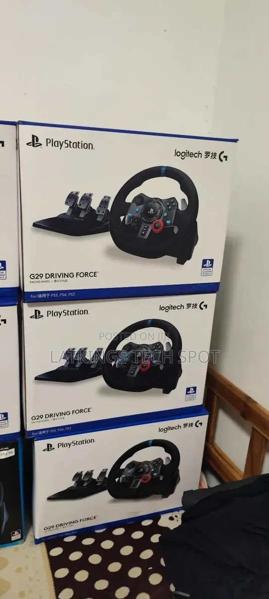 Logitech G29 Racing Wheel Ps5/Ps4/PC · Photo 1
