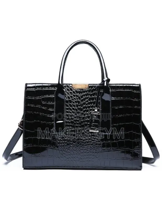 Handbag Crocodile (Black) · Photo 1