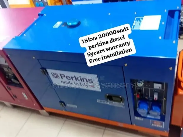 Recreational Facility Power Perkins 18kva 20000watt Diesel · Photo 1