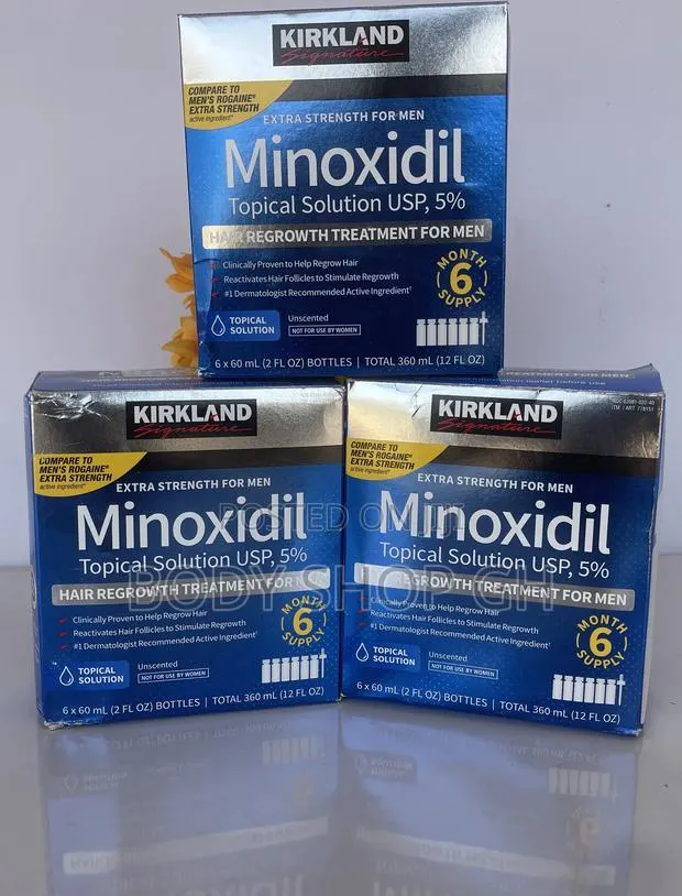Authentic and Undiluted Kirkland Minoxidil From USA - · Photo 1