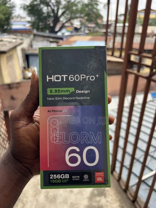 New Infinix Hot 60 Pro+ 256 GB Black · Photo 1