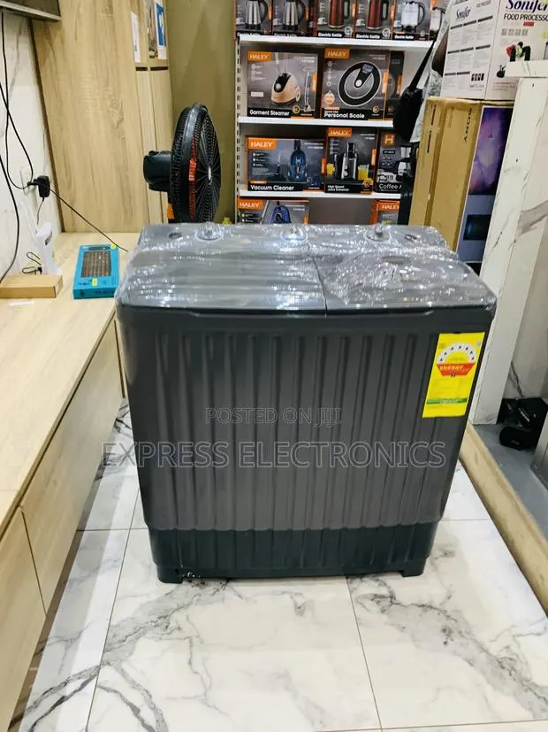Purchase the New Black Nasco 11KG Twin Tub Washing Machine Topload · Photo 1