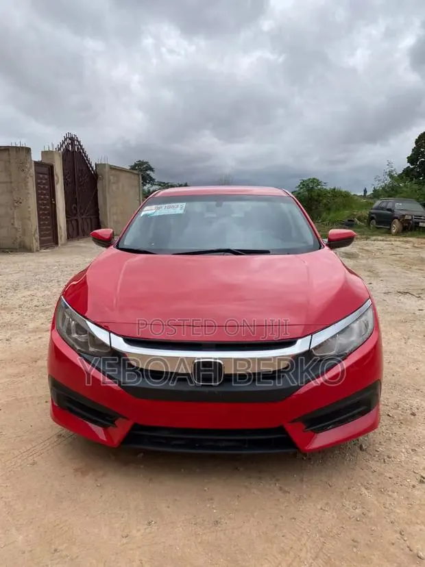 Honda Civic 2018 Red · Photo 1