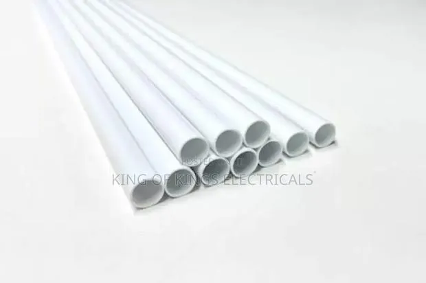PVC Electrical Conduit Pipe – White (Durable Wiring Protection) · Photo 1