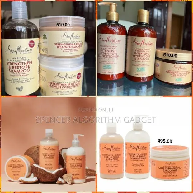 Shea Moisture Jbco/Coconut Hibiscus/Manuka Honey Set · Photo 1