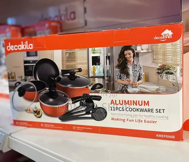 11pcs Non Stick Cookware Set · Photo 1