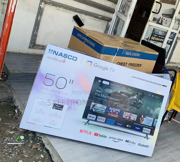 Nasco Cinema Clear 4K 50 Inch Uhd Android Led TV · Photo 1